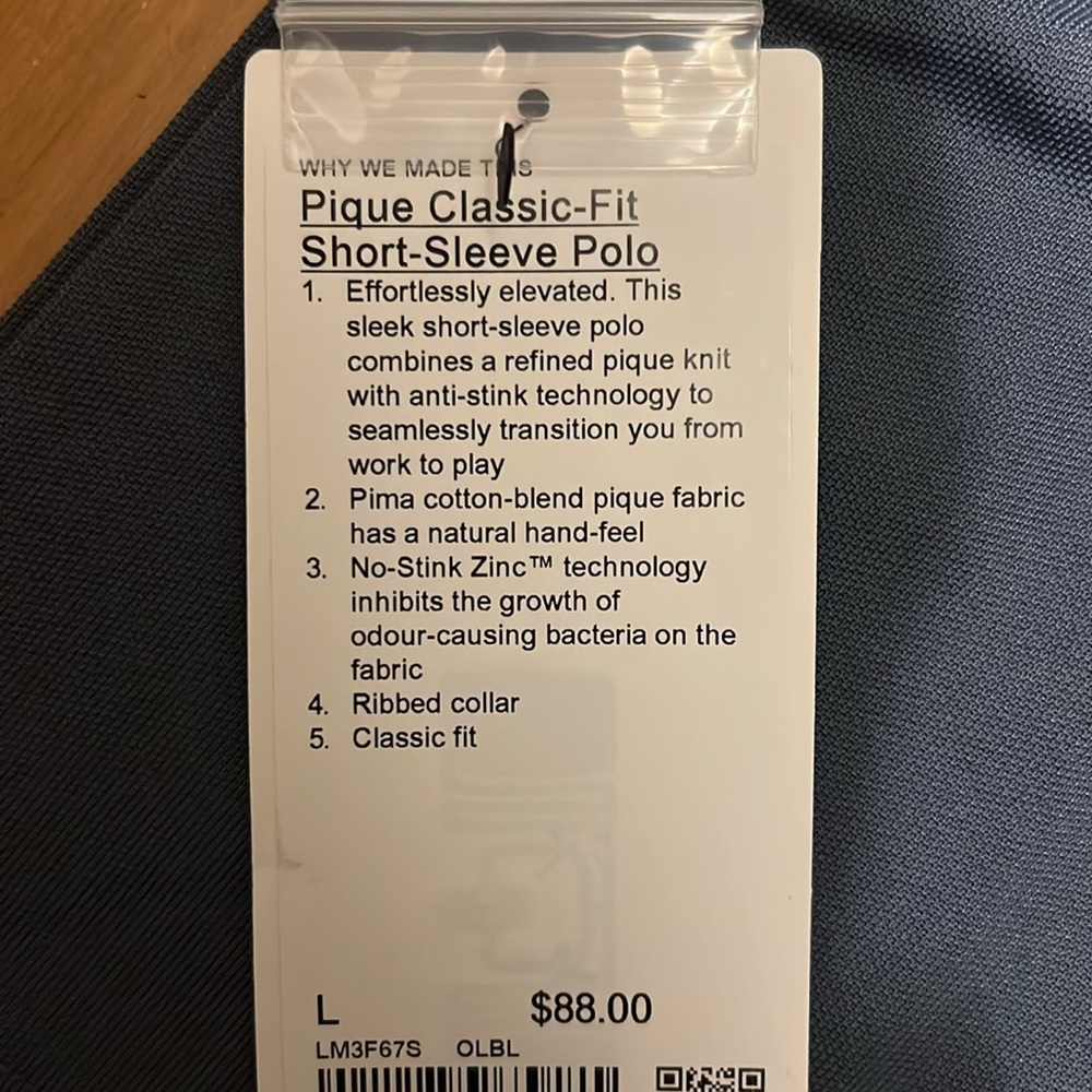 Pique Classic-Fit Short-Sleeve Polo - Picture 3 of 3